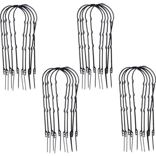 10PCS Garden Plant Pot Obelisks Plastic Flower Stand Plant Support Climbing Frame Garden Decor Plant Bracket Garden Trellis