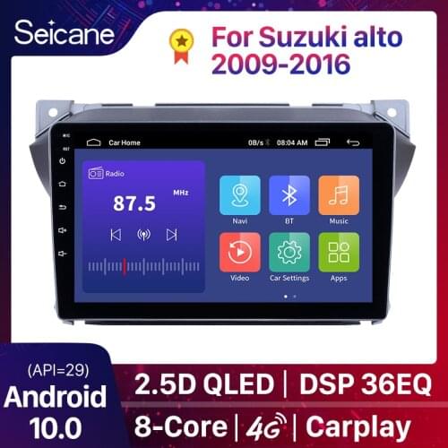 Seicane Android 10.0 2Din DSP Car Multimedia Player For Suzuki alto 2009 2010 2011 2012 2013 2014 2015 2016 Octa-core GPS Wifi