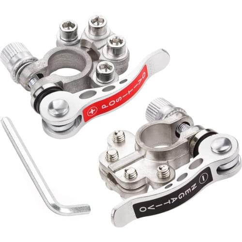 Auto Quick Disconnect Car Battery Main Cable Post Terminal Shut-off Connectors For 12v 6v 24v Boat Race Car Utv Tractor Truck