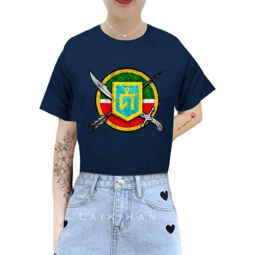 Idel Ural Tatars Tshirt Women Summer Casual Tshirts Tees Harajuku T Shirt Women T Short Sleeve Funny Female T-Shirt Tops