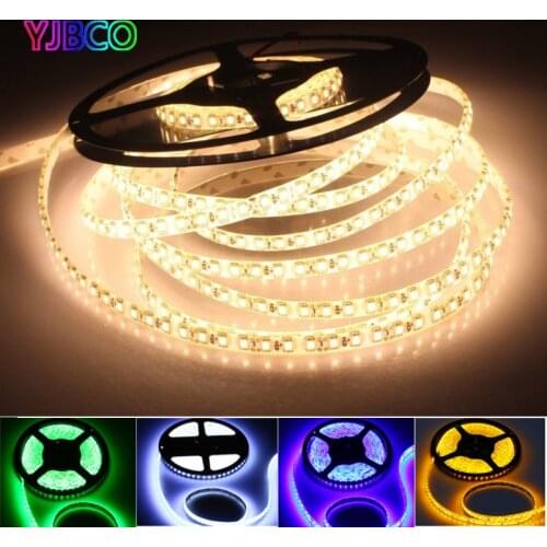 5m DC12V 600leds 120leds/m white/warm white/blue/green/red/yellow SMD 3528 flexible LED strip tape light
