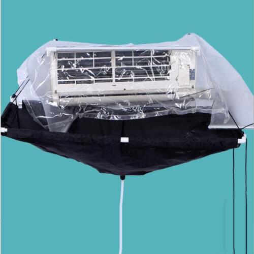 Air Conditioner Cleaning Washing Tool Ceiling Wall Mounted PVC Totally Enclosed Air Conditioning Cleaner Washing Tool Cover AEW0