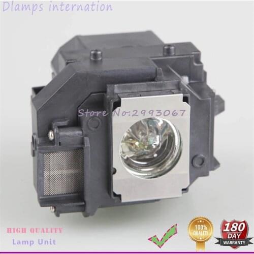 For ELPLP54 EB-S7 EB-S7+ EB-S72 EB-S8 EB-S82 EB-X7 EB-X72 EB-X8 EB-X8E EB-W7 EB-W8 Projector lamp with housing for Epson