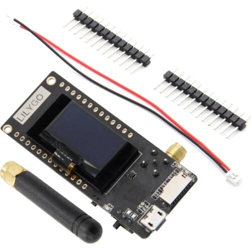 LILYGO® TTGO ESP32-Paxcounter LoRa32 V2.1 1.6 Version 433/868/915MHZ LoRa ESP-32 OLED 0.96 Inch SD Card Bluetooth WIFI Module