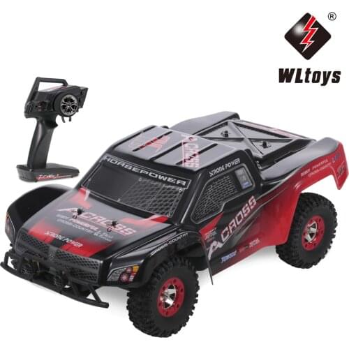 Wltoys 12423 1/12 RC Car 2.4G 4WD 50km/h High Speed Remote Control Car Short Course Truck RTR RC Car Toys Gift For Kids Adults
