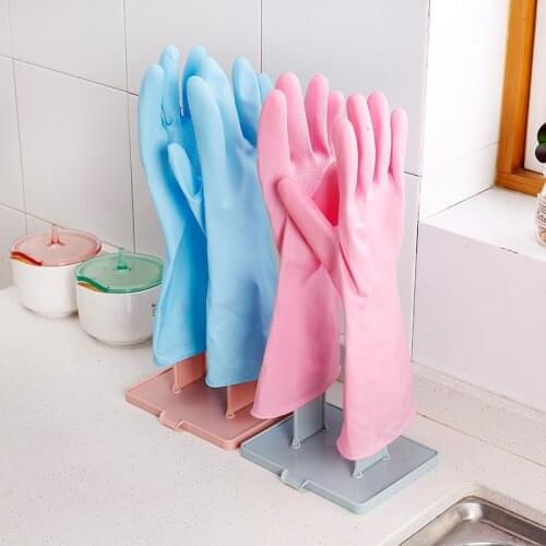 New Home Detachable Glove Drying Rack Multifunctional Kitchen Cleaning Rags and Glove Stand Holder Kitchen Sink Towel Rack