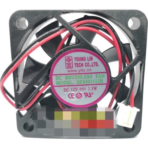 New 5015 12V 1.5W dfs501512h cooling fan