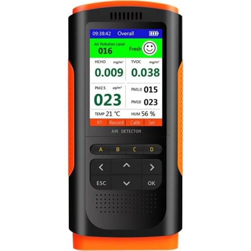 Formaldehyde Detector Air Quality Monitor Portable Display Formaldehyde Detector Ndoor Air Pollution Meter Micro Dust TesterNice