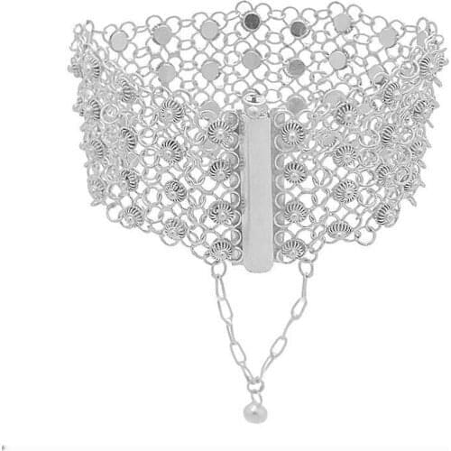 Silver 4 Must Coriander Filigree Bracelet