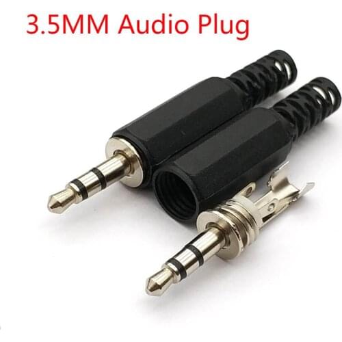 Male 3.5mm audio Plug Audio connector 3.5mm jack plug 3.5 stereo plug