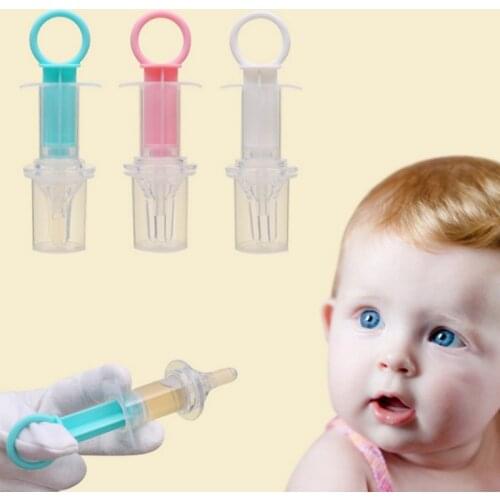 Infant Feeding Flatware Utensils Nipple Syringe Transparent Baby Squeeze Medicine Dropper Dispenser Baby Pacifier Needle Feeder