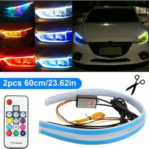 Smart WiFi LED Strip Lights Works with Alexa, Google Home Brighter 5050 LED light strip DC12V Phone App