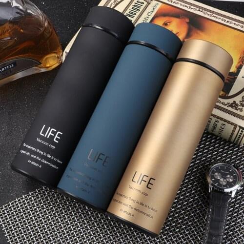 ZOOOBE Thermos Tea Vacuum Flask With Filter Stainless Steel 304 Thermal Cup Coffee Mug Water Bottle Office Business Home Thermo