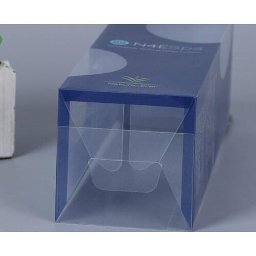 UV Resistant candy PET packaging boxes,custom plastic transparent pvc packing box with soft crease for gift ---PX20271