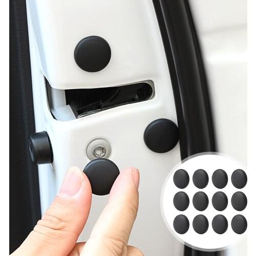 12pcs Car Door Lock Screw Cover for LADA Vesta Granta 1300 Niva Samara Signet Priora Kalina X-Ray Safarl largus vaz 2110-12