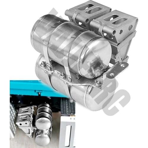 Air Tank with Wheel Anti-skid Set for 1/14 Tamiya Remote Control Truck Tractor