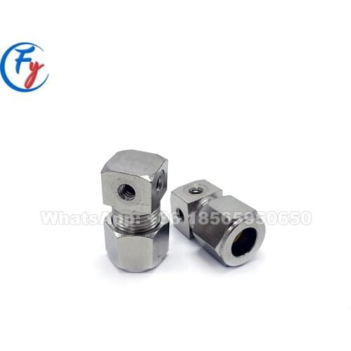 High pressure 4-nozzle cluster connecto, slip locks fittings, misting system connector, fog machine system
