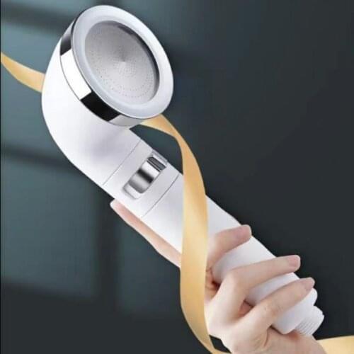 Japan Beauty Skin Pressurized Shower Head Dechlorination Double Filter Water Purification Household Bath Shower Head Top H8102
