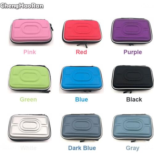 ChengHaoRan Colroful For 3DS NDSi NDSL EVA Hard Case Travel Carrying Bag Protector Cover For Nintendo Gameboy Color GBA GBC