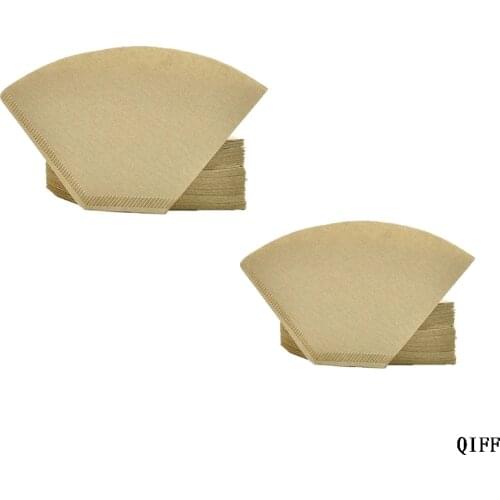 101 "V" Shape Coffee Cup Filter Paper Espresso Machine Mocha Pot Strainer Sheet Mar28