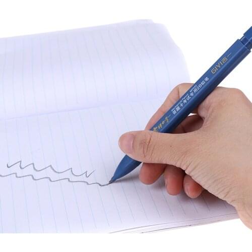 2B Lead Holder Exam Mechanical Pencil With 6Pcs Lead Refills Set Office School Students Examination Supply