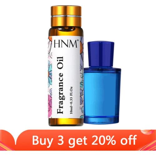 HNM Blu Mediterraneo Fragrance Oil 10ML Essential Oils for Humidifier Perfume Black Opium Mon Paris Floral White Musk Sandalwood