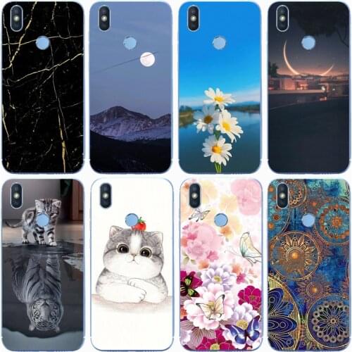 For DOOGEE BL5000 LITE Case Rose Wolf Cute Patterned Cover Soft Silicon Phone Case for Doogee BL5000 Lite Top Quality