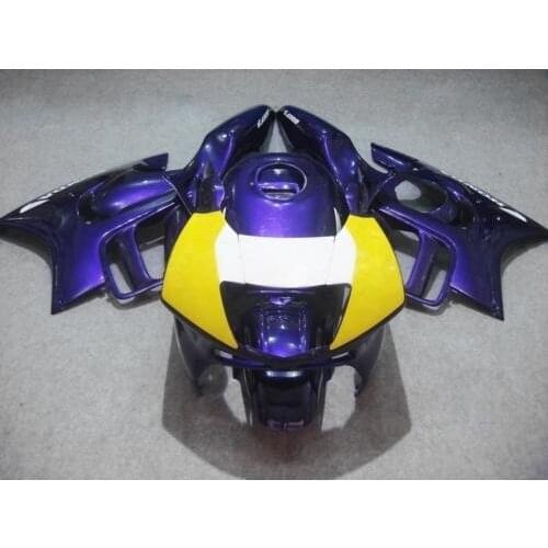 Dor-Motorcycle Fairing kit for CBR600F3 95 96 CBR600 F3 CBR 600F3 1995 1996 Blue yellow Fairings set+gifts