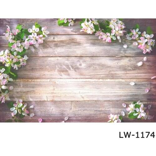 Wood Board Backdrops Blossom Flower Petals On Wood Old Barn Planks Photocall Photo Booth Studio Rural Photography Background