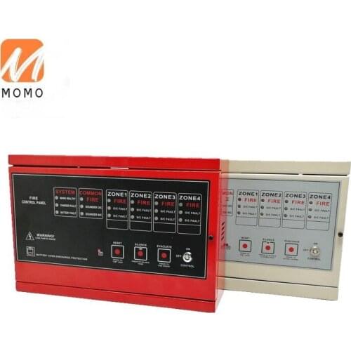Hot Selling 2 / 4 Zone Fire Control Panel 250 Point integration touchscreen Addressable Fire Alarm System