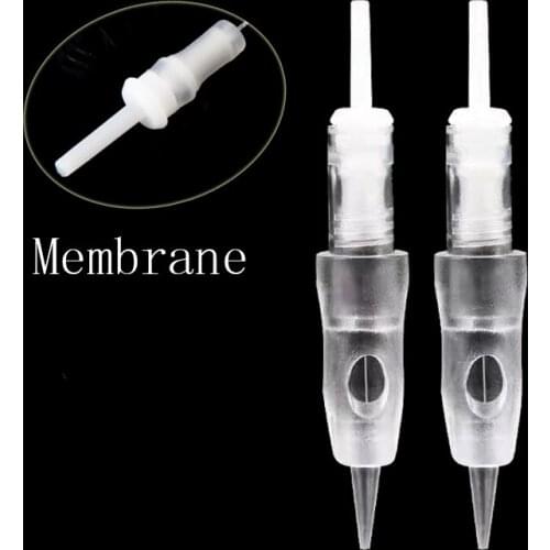New design membrane Cartridges Needles Sterilized Permanent Makeup Machine Needles For Tattoo Eyebrow Liner Lips Supply