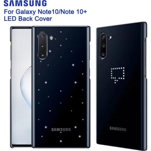 Samsung Original Intelligent LED Back Cover For Samsung Galaxy Note 10 Note10 5G Note X Note 10 Plus Note10+ Phone Back Case