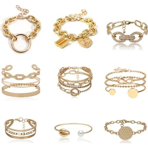 Recordar Espacio Metal Bracelets