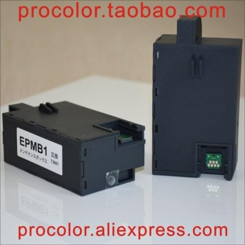T3661B T3661 B T366100 Waste Ink Maintenance Cartridge Tank Box Chip For Epson XP15000 XP-15000 XP-15010 XP-15080 Inkjet printer