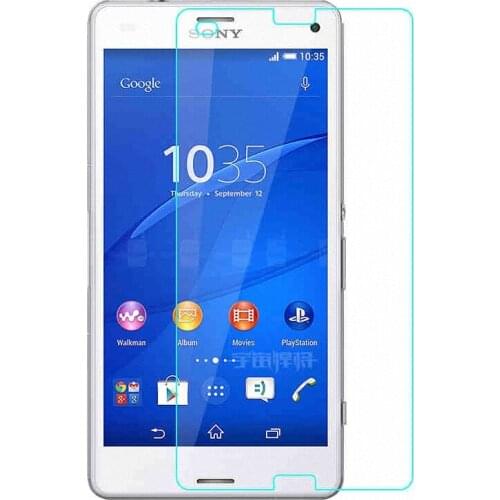Tempered Glass Screen Protector Film For Sony Xperia Z3 Compact Z3 Mini M55W D5803 D5833 4.6" glass Protective Film