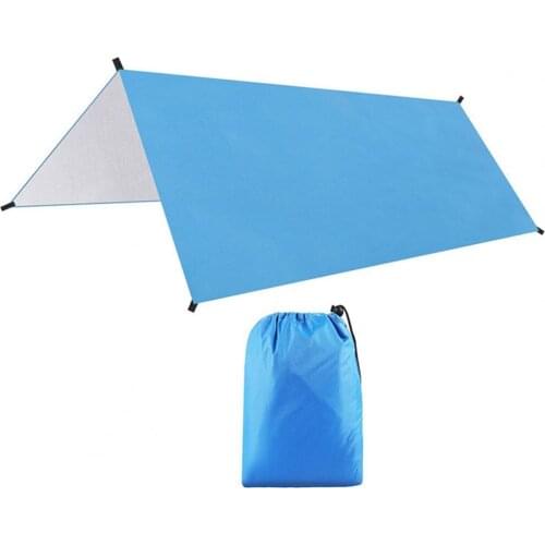 Protective Awning Super Light saving Moisture-proof Multi-function Sunshade Quick-dry Practical Canopy Tarp for Camping