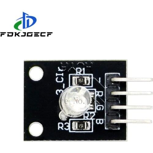 10pcs/lot 4pin KY-016 Three Colors 3 Color RGB LED Sensor Module for Arduino DIY Starter Kit KY016