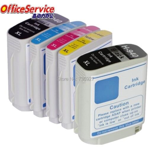 5X Compatible ink Cartridge For HP 940 HP940XL , suit for Officejet Pro 8000 8500 8500a printer C4906A C4907A C4908A C4909A