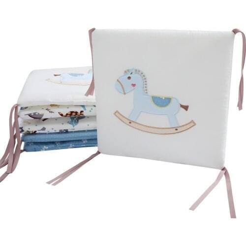 6Pcs Baby Crib Liner Padded Crib Bumper Protector For Baby Bed Baby Bumper Newborns Nordic Thick Soft Bumpers In The Cribs
