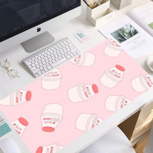 Anime kawaii Big Mouse Pad Large Rubber Gaming Mat Speed Kawaii XL MousePad Keyboard Locking Edge Otaku Compute mouse pad