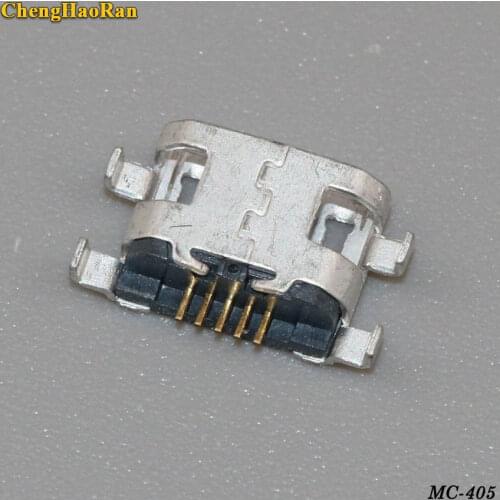 ChengHaoRan 50pcs Mini micro USB Jack For Xiaomi Redmi 3 2A 3S Note 3 Charging Port Connector Socket plug dock 5pin female parts