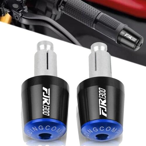 For YAMAHA XJR1300 XJR 1300 FJR 1300 FJR1300 2004-2015 Motorcycle Accessories 7/8" 22MM Handlebar Hand Grips Handle Bar End Cap