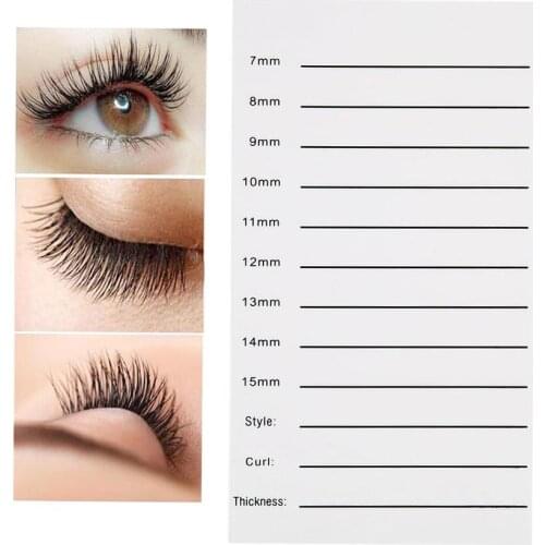 Acrylic Eyelash Board Professional Individual Eyelash Extension Hand Plate Acrylic White Eyelash Plate Eyelash Tools