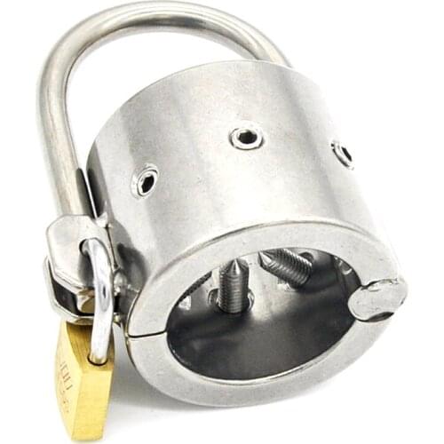 Prickle Extrusion Penis Cock Ring Scrotum Pendant Male Chastity Device Scrotal Bonder Scrotum Stretcher SM Sex Toys for Men