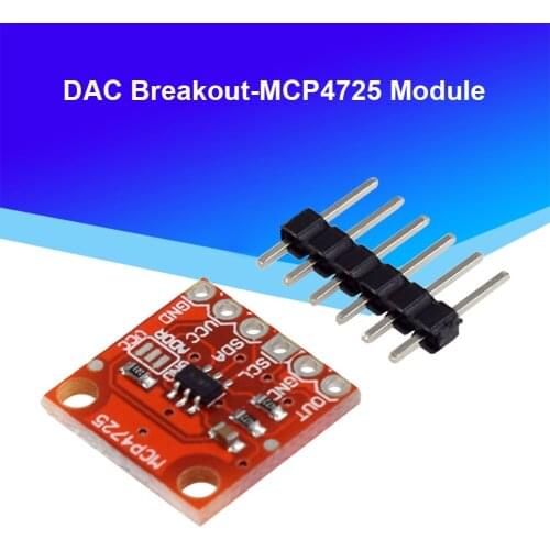 HW-315 I2C DAC Breakout Interface MCP4725 Module Development Audio Board 12 Bit for Raspberry Pi