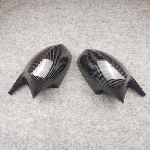 Rearview Mirror Cover Caps Carbon Look For B-mw X3 G01 X4 G02 X5 G05 X6 G06 X7 G07 2018 2019 2020 ABS Housings Mirrors Cover
