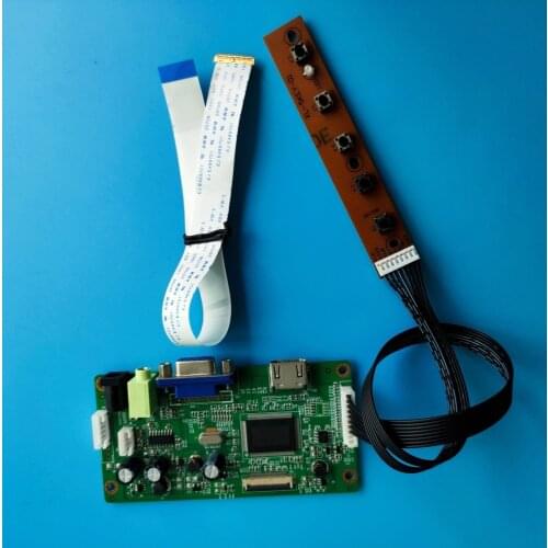 Kit for B156XW02 V5 1366x768 DRIVER LED LCD HDMI VGA SCREEN EDP Controller board 30pin panel display 15.6"