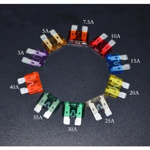 65PC littelfuse fuse kit 257 series M Size for magotan for Audi etc 32V 1A 2A 3A 4A 5A 7.5A 10A 15A 20A 25A 30A 35A 40A
