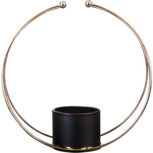 Wrought Iron Metal Plant Stand Container Flower Pot Rack Holder Indoor Outdoor Garden Balcony Decordrowship