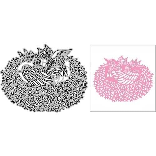 New Fledgling Birds Nest Craft Embossing Mold 2021 Metal Cutting Dies for DIY Decor Scrapbooking Album and Card Making No Stamp
